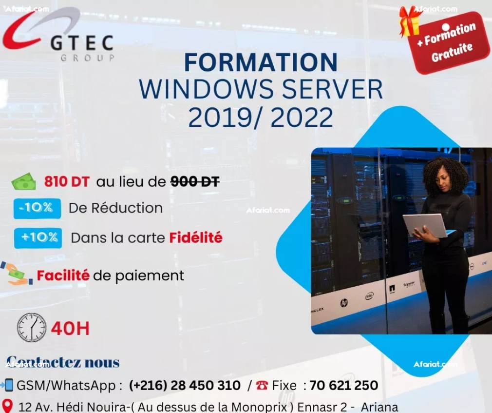 Administration Système : Windows Server 2019/2022