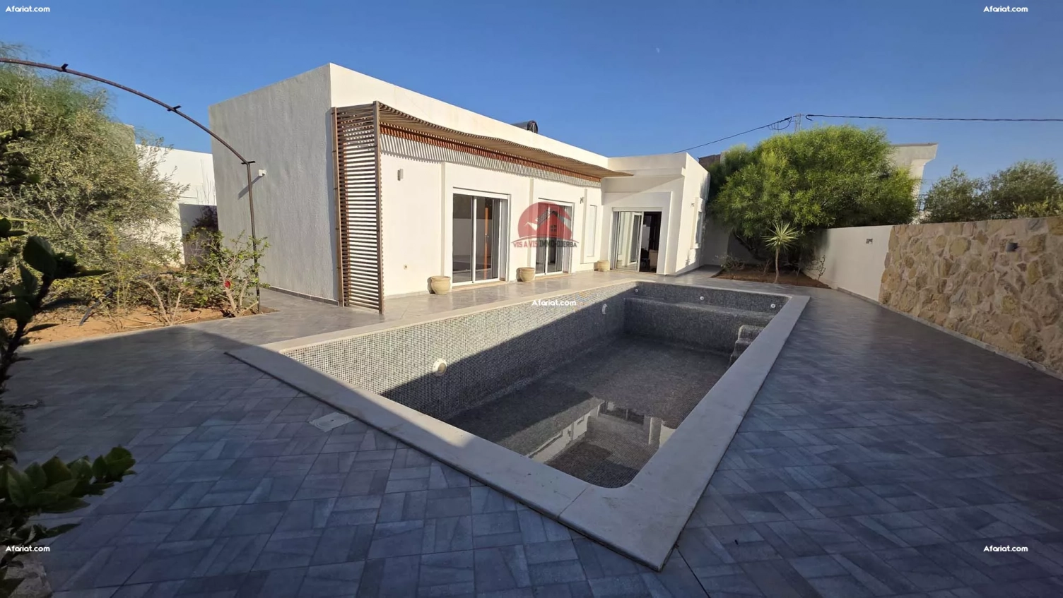 Villa de plain pied à vendre à Houmt Souk Djerba ZU