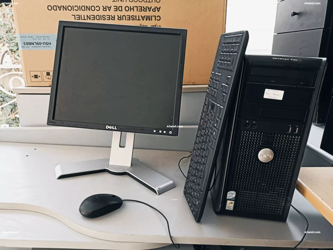 10 unité dell optiplex  Quad core 4Géga 299 dt