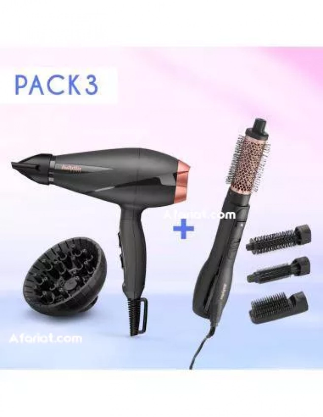 Pack Sèche-Cheveux Smooth Pro2100+Brosse Soufflante Smooth Finish
