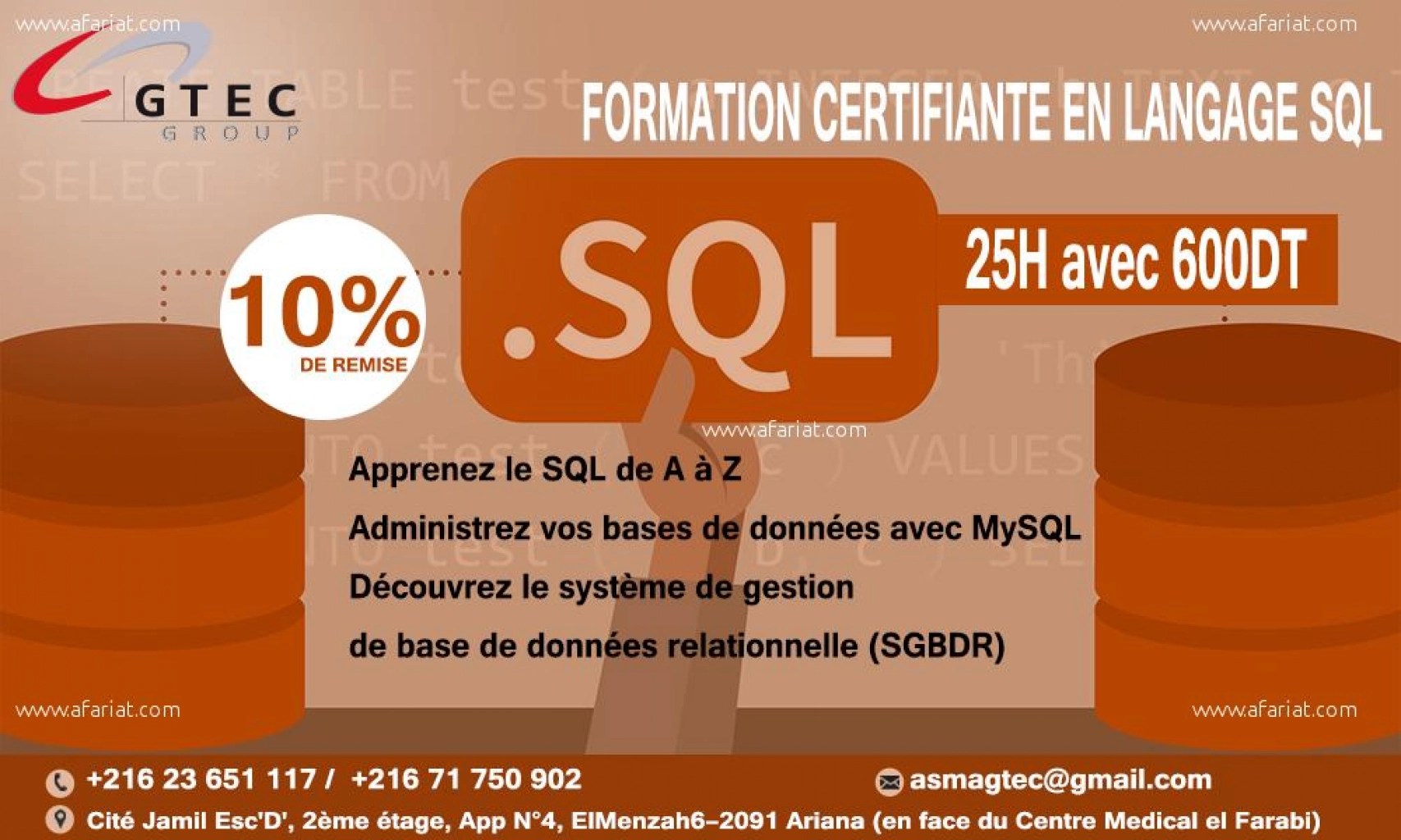 Administrateur Base de données SQL