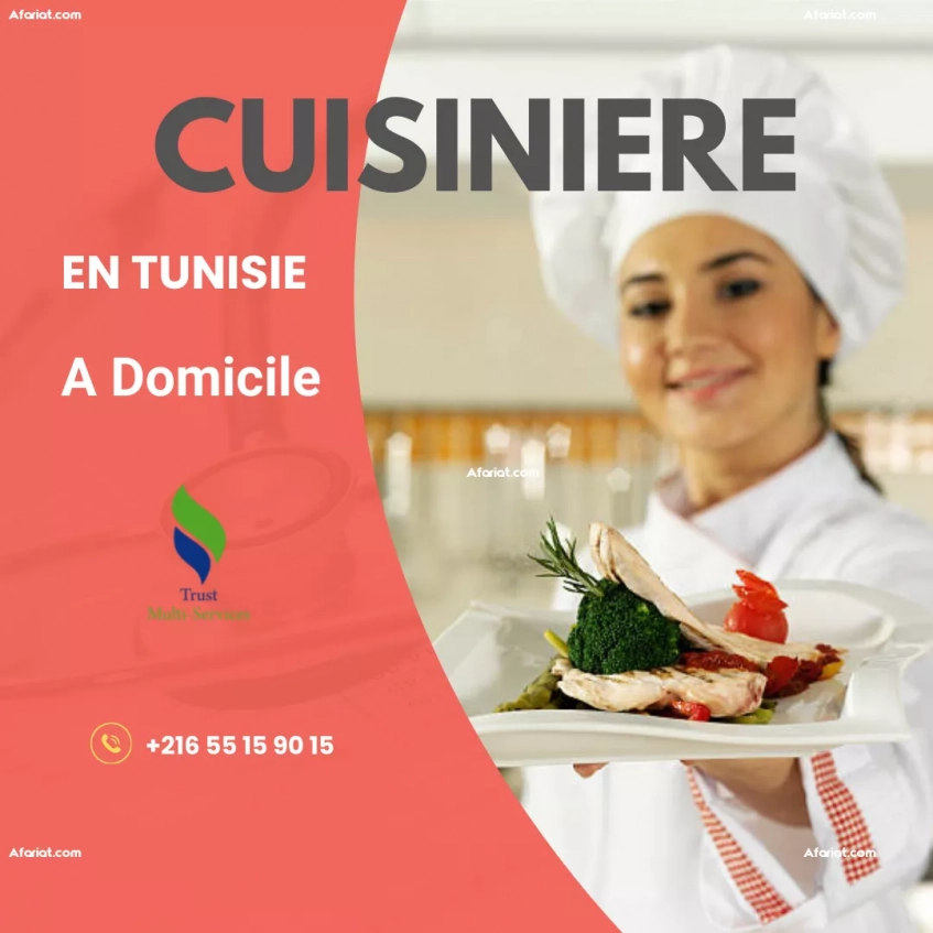 DES CUISINIERES  PAR MOIS A BOUMHEL