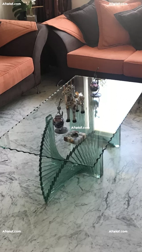 Table basse en verre unique et original