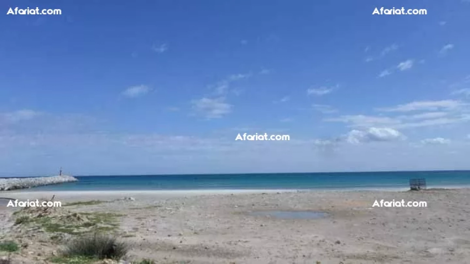 terrain a plage el haouaria