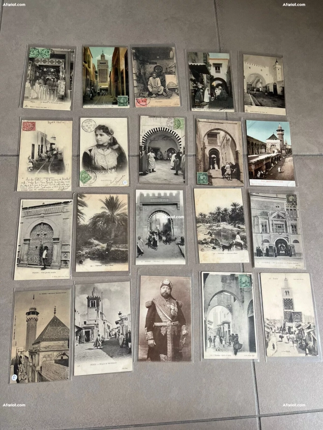 Collection de cartes postales anciennes de Tunisie (1900-1950)