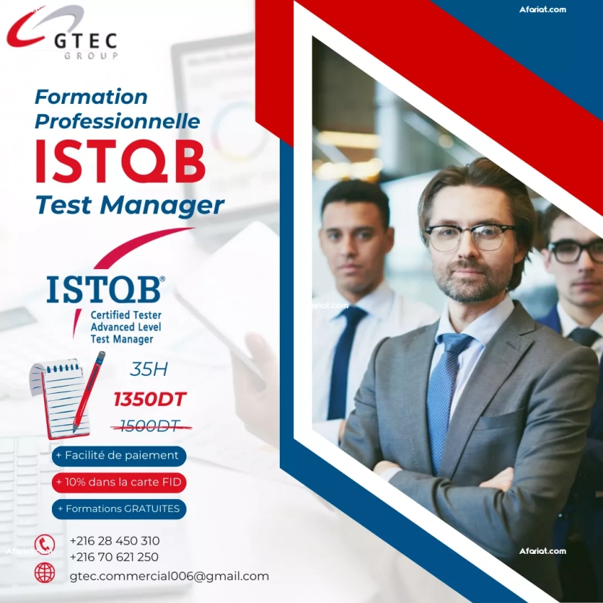 Formation ISTQB Advanced Level Test Manager