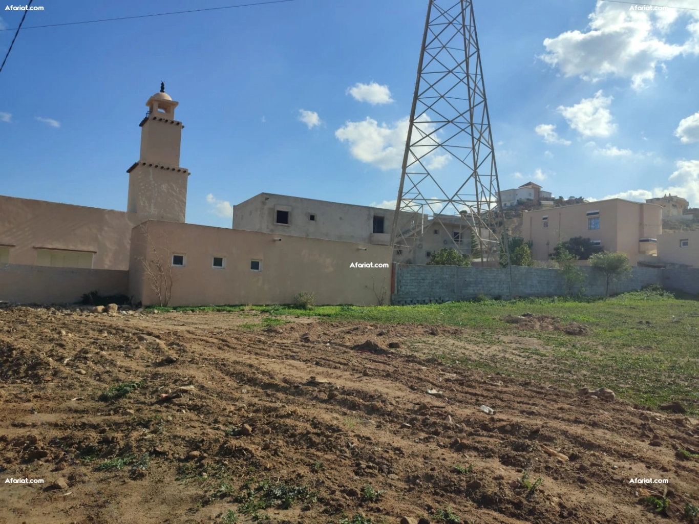 Terrain constructible à la ville El Monchar de Hammamet