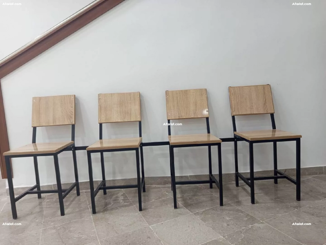 chaises avec housses
