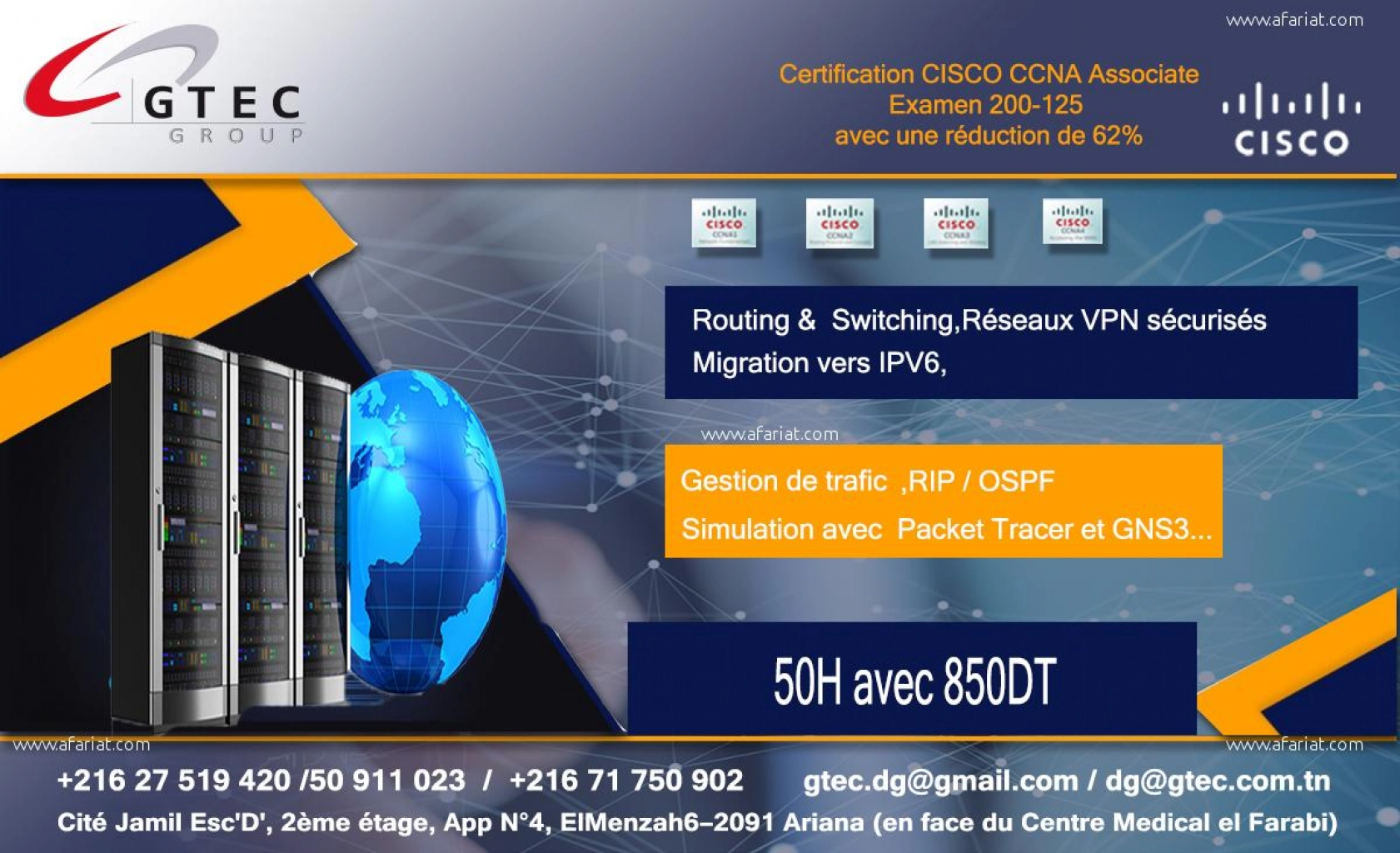 Formation Cisco CCNA Routing & Switching