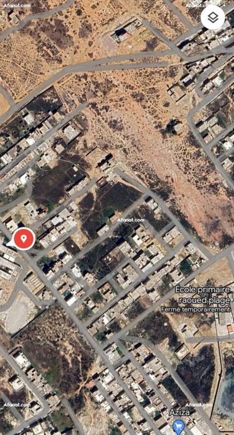 بيع ارض برواد الشاطئ 250م²