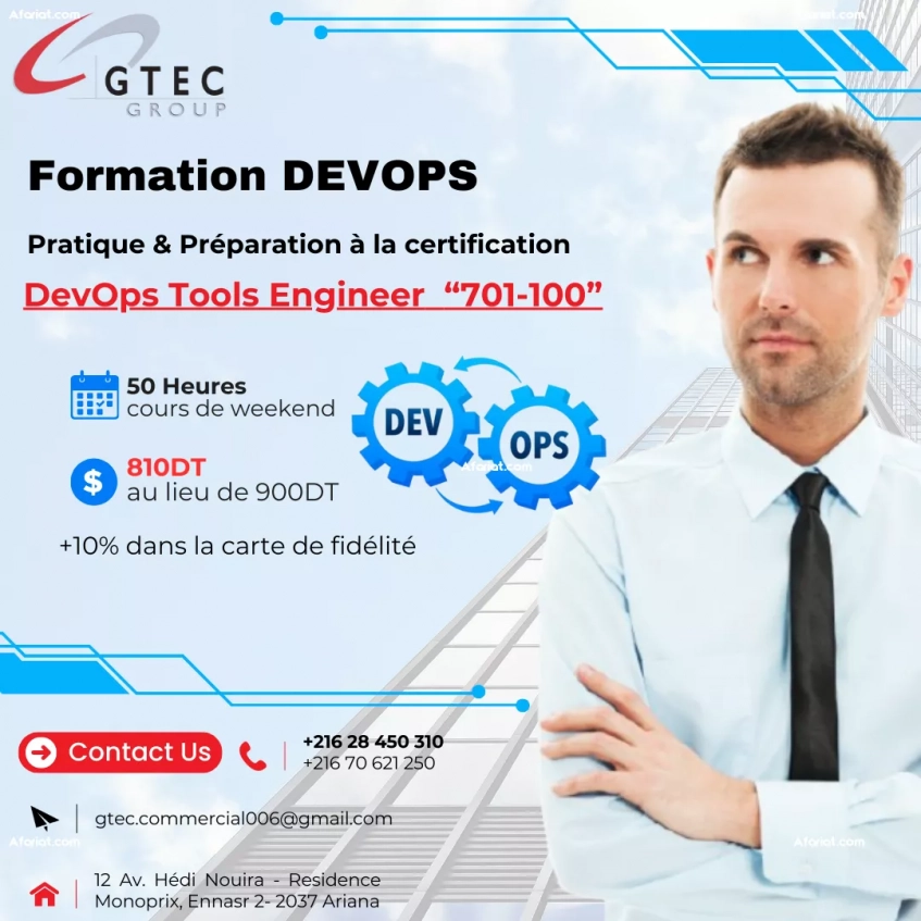 Formation DevOps Tools Engineer