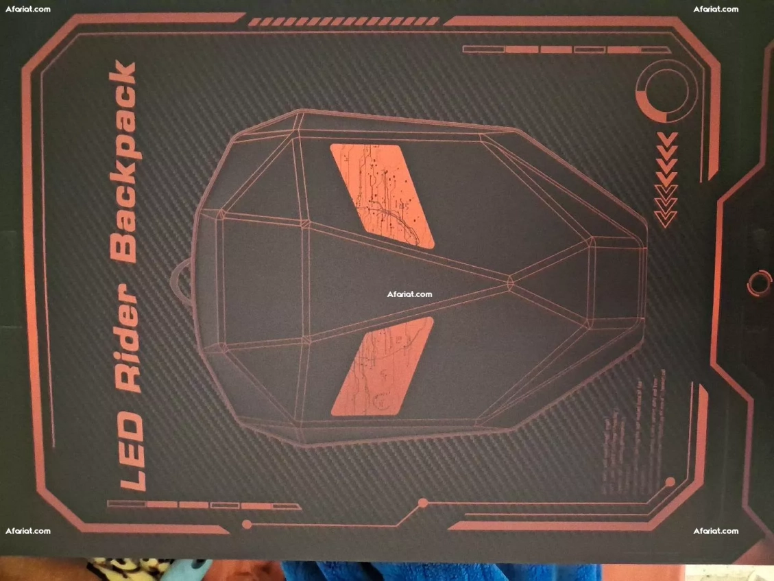 led rider backpack