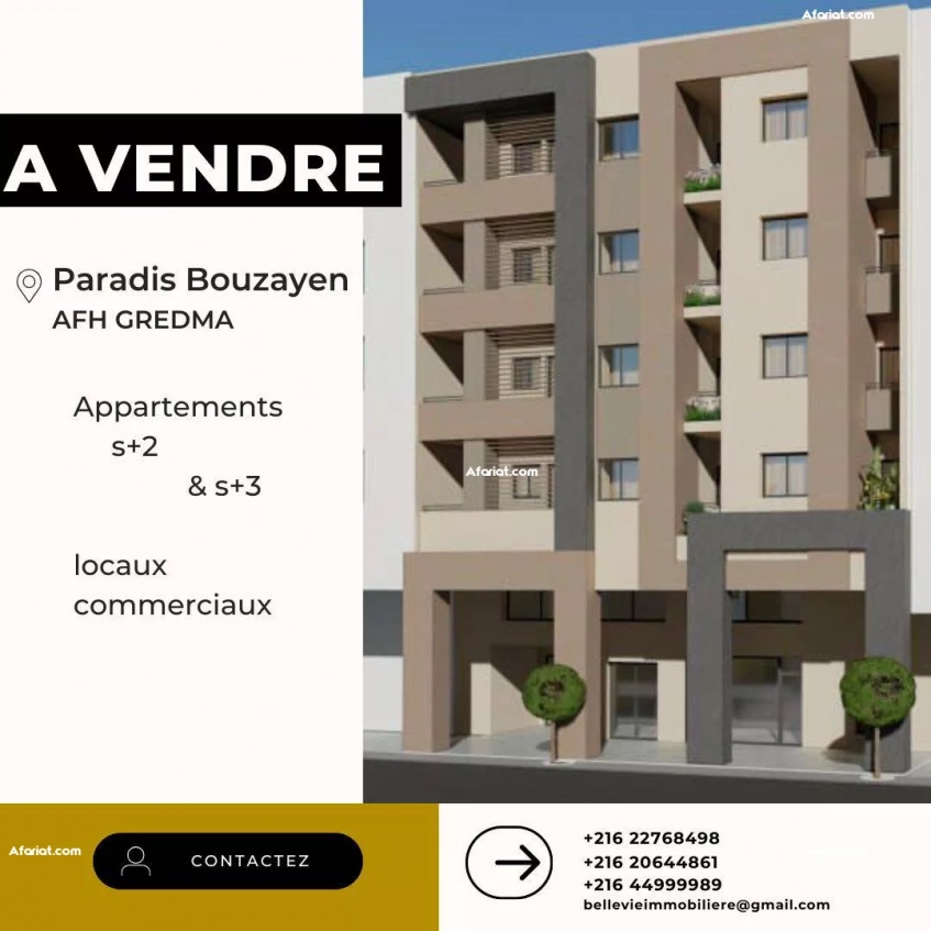 appartemnents a vendre
