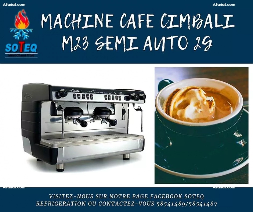 MACHINE CAFE CIMBALI M23 SEMI-AUTO 2G