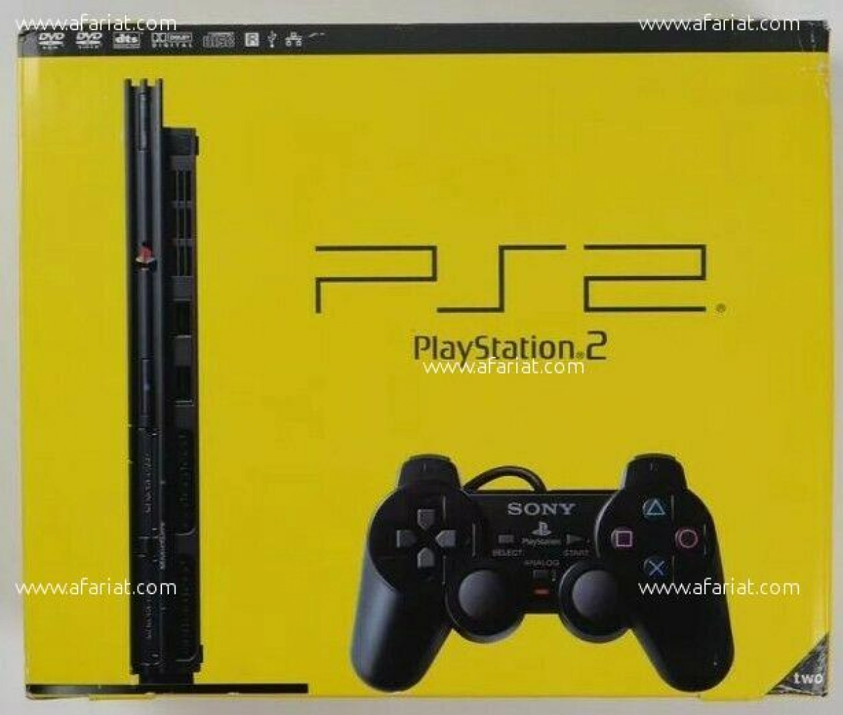 Playstation 2 Slim Noir
