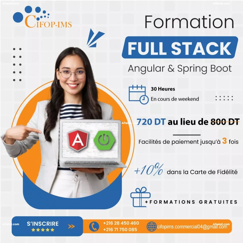 Formation FullStack Angular/SpringBoot