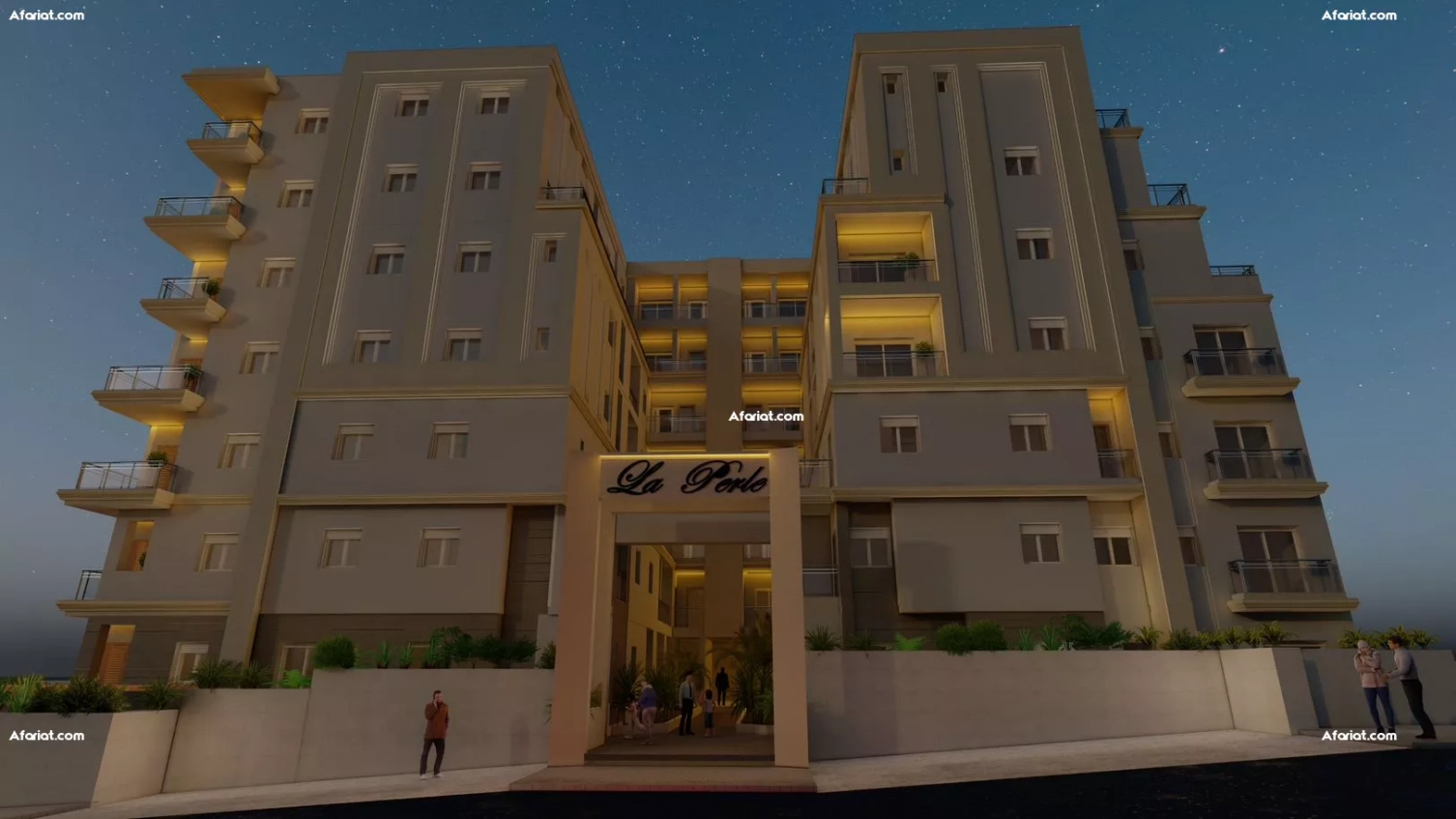 Des appartements S+3 :Résidence la Perle à Sahloul 4- Sousse