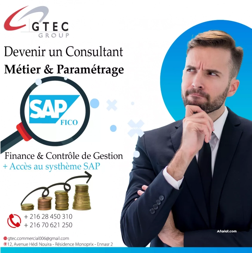 Formation SAP Fico : Métier + Paramétrage