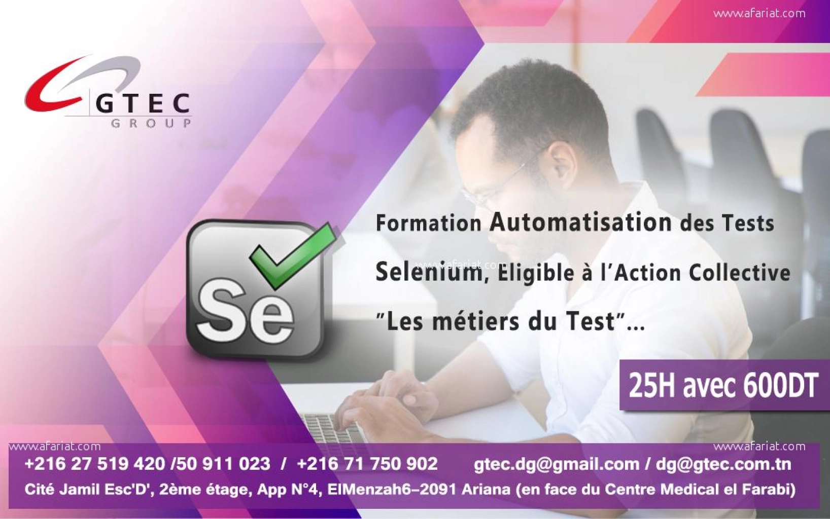 Formation pratique en Selenium