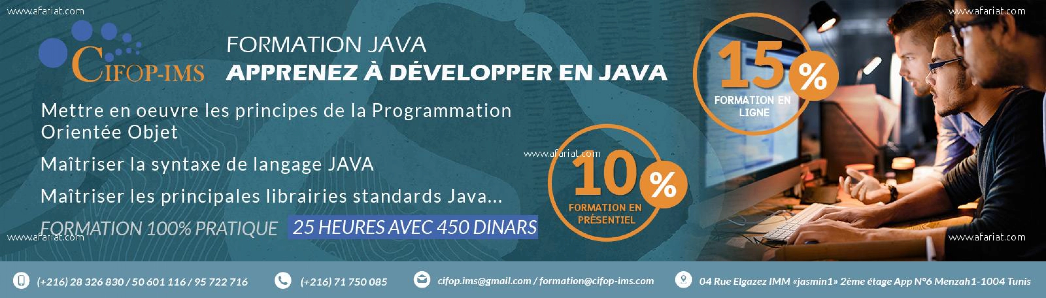 Formation pratique en #JAVA