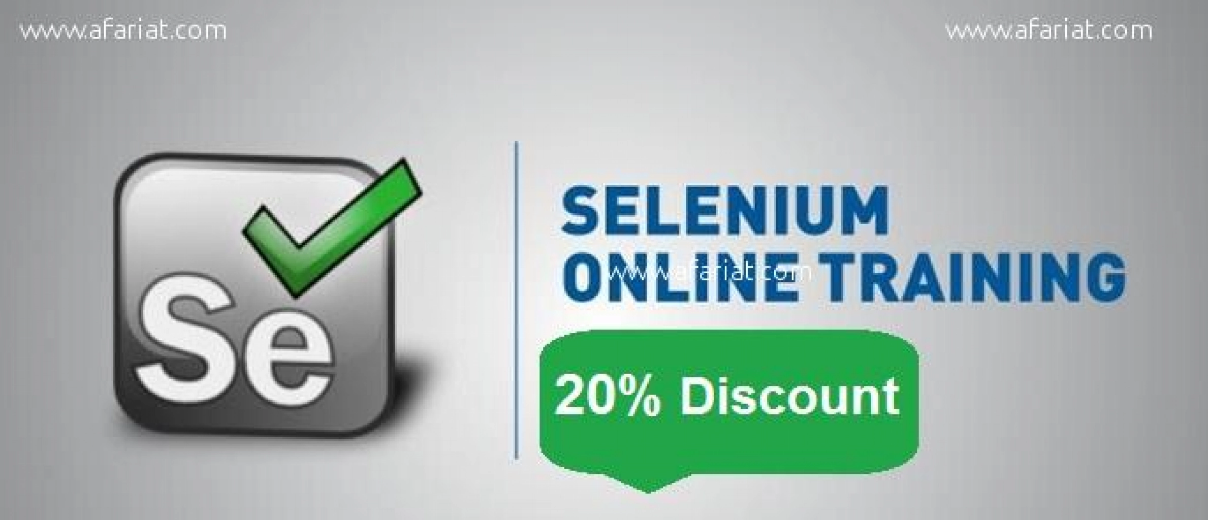 GTEC : Réduction 20% sur la formation Selenium en ligne