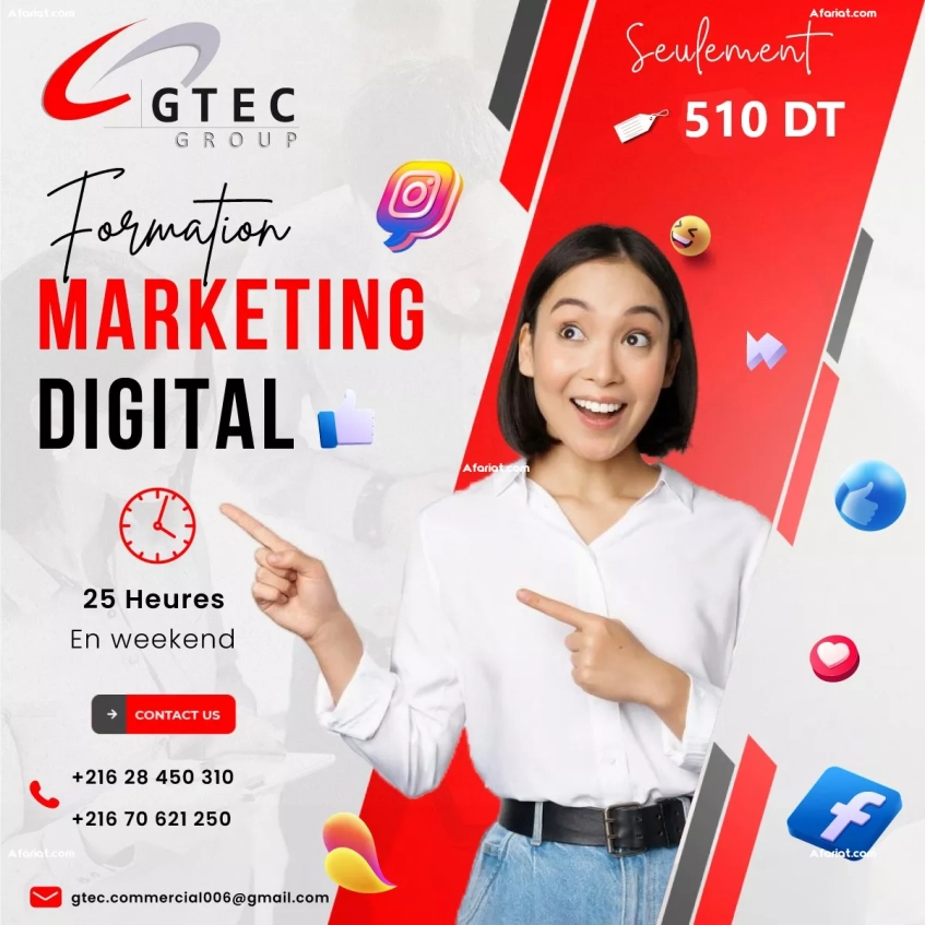 Boostez votre carrière avec le Marketing Digital !