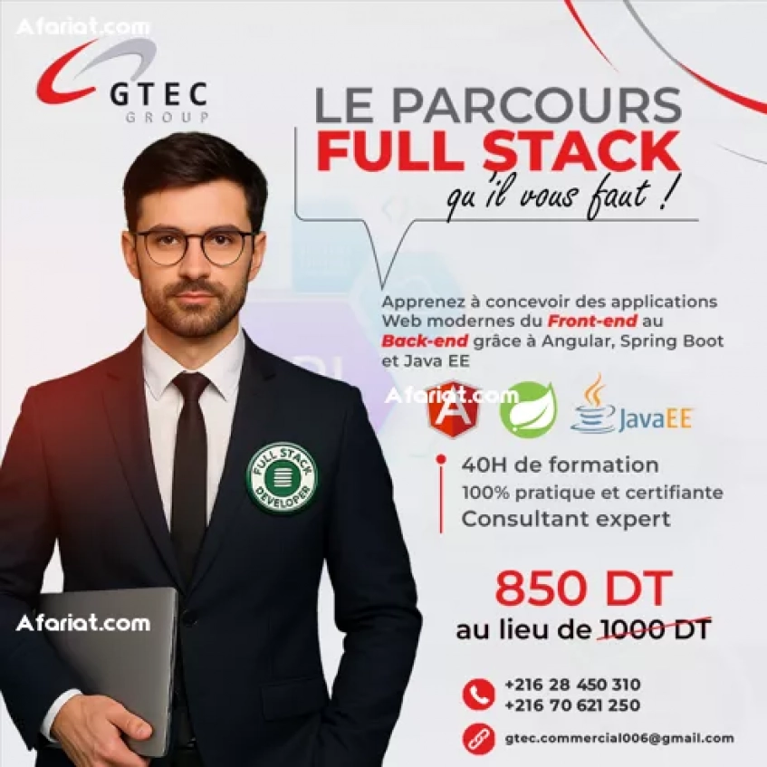 Devenez Développeur Web FullStack !