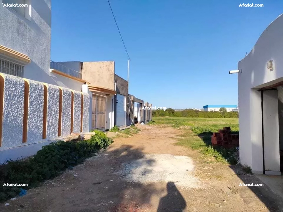 terrain constructible à hammam leghzaz kélibia 5 min de la plage
