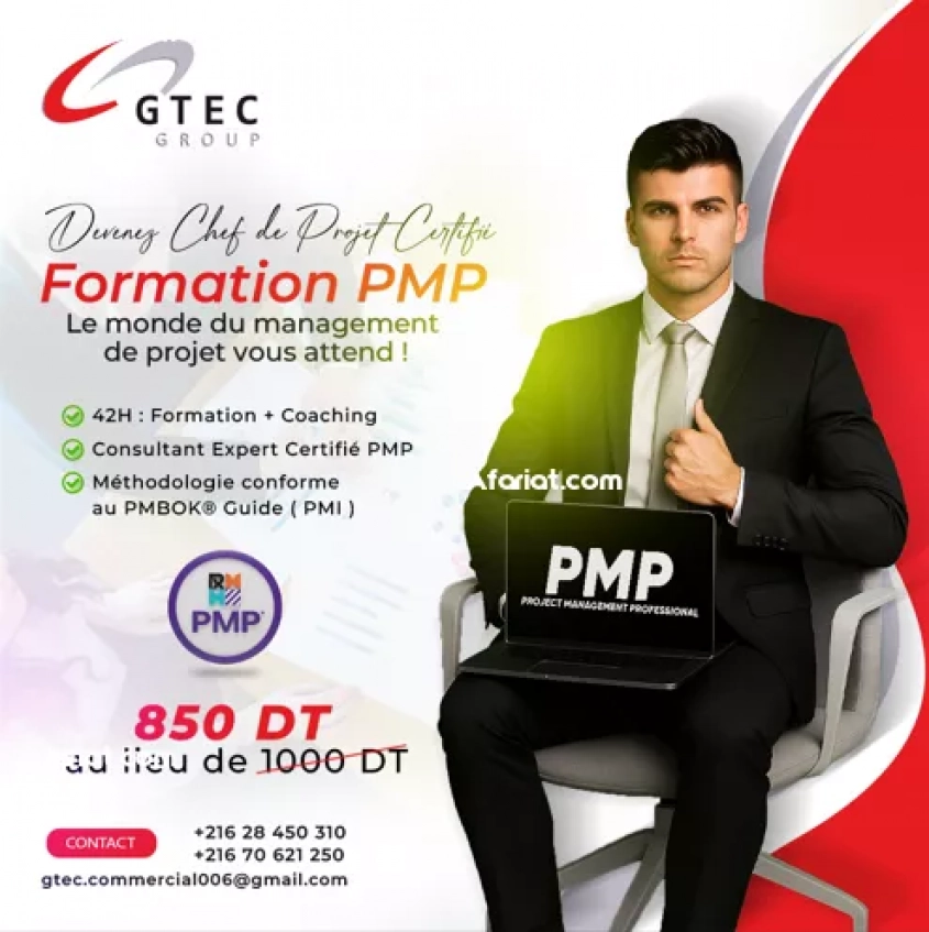 Devenez Chef de projet certifié PMP