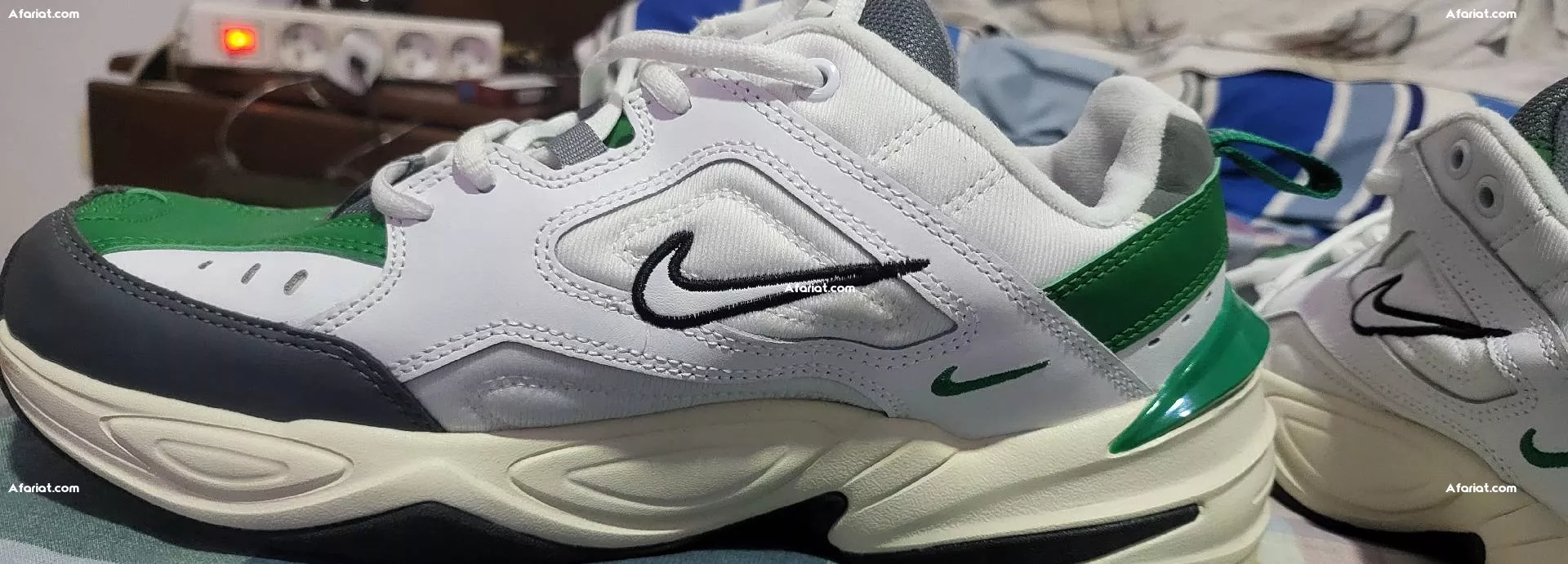A vendre Nike m2k tekno white green importe