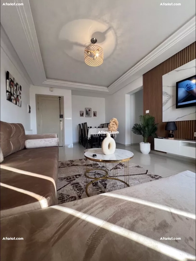 appartement s+2 vue sur mer chott Mariem