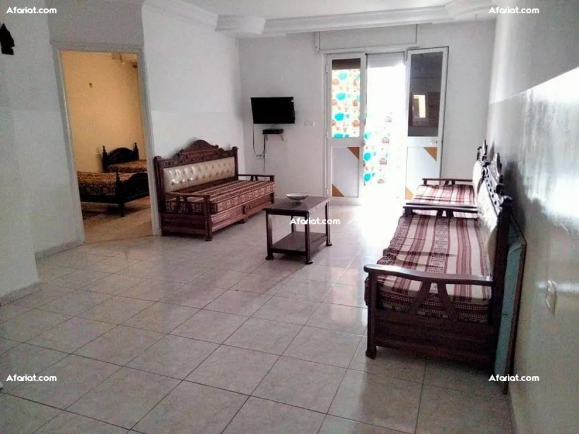 A louer S+3 bien équipé climatisé situé à hammam ghzez