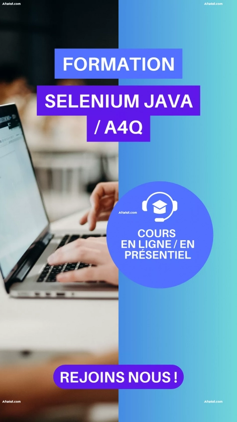 Formation Test Automation Selenium JAVA A4Q