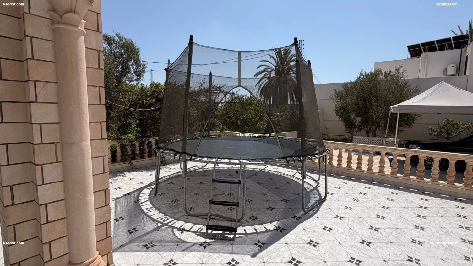 Trampoline decathlon 4 metre