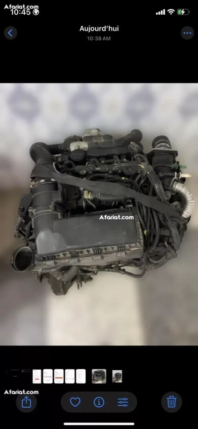 Moteur 1.6 HDi complet avec boîte