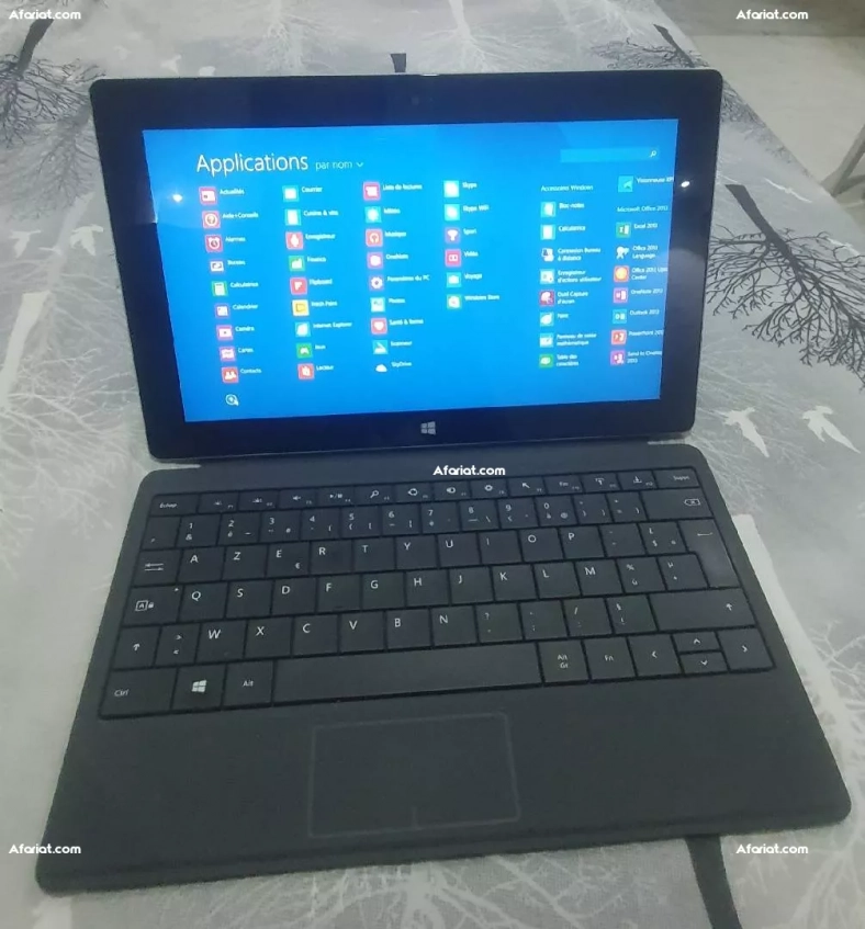 tablette surface