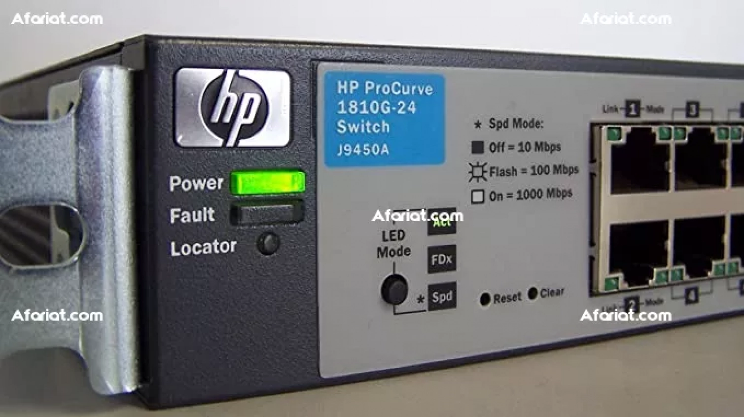 HP ProCurve 1810G Commutateur 24x 10/100/1000 2x SFP Web Smart