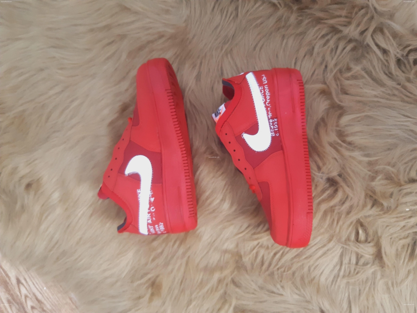 Nike air force rouge