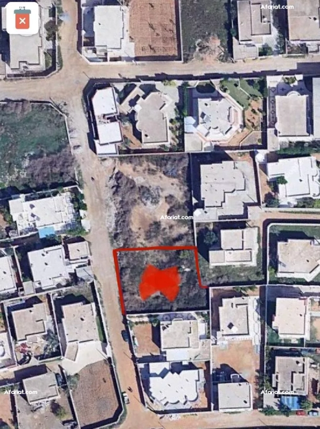 Terrain de 743 m² Rte tunis km 5