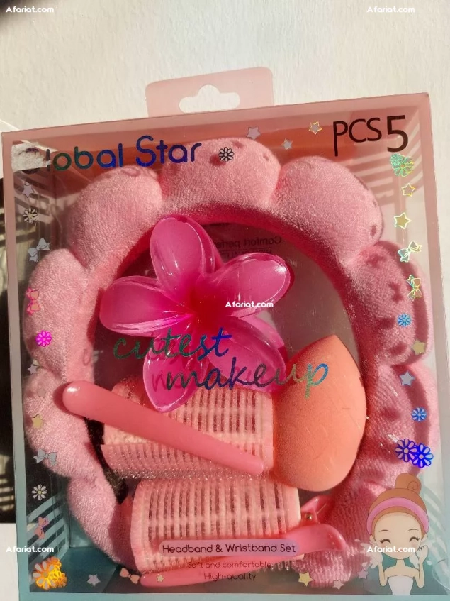 Headband & wristband set