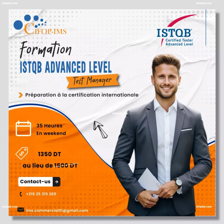 Formation Certification ISTQB Avancé - Test Manager