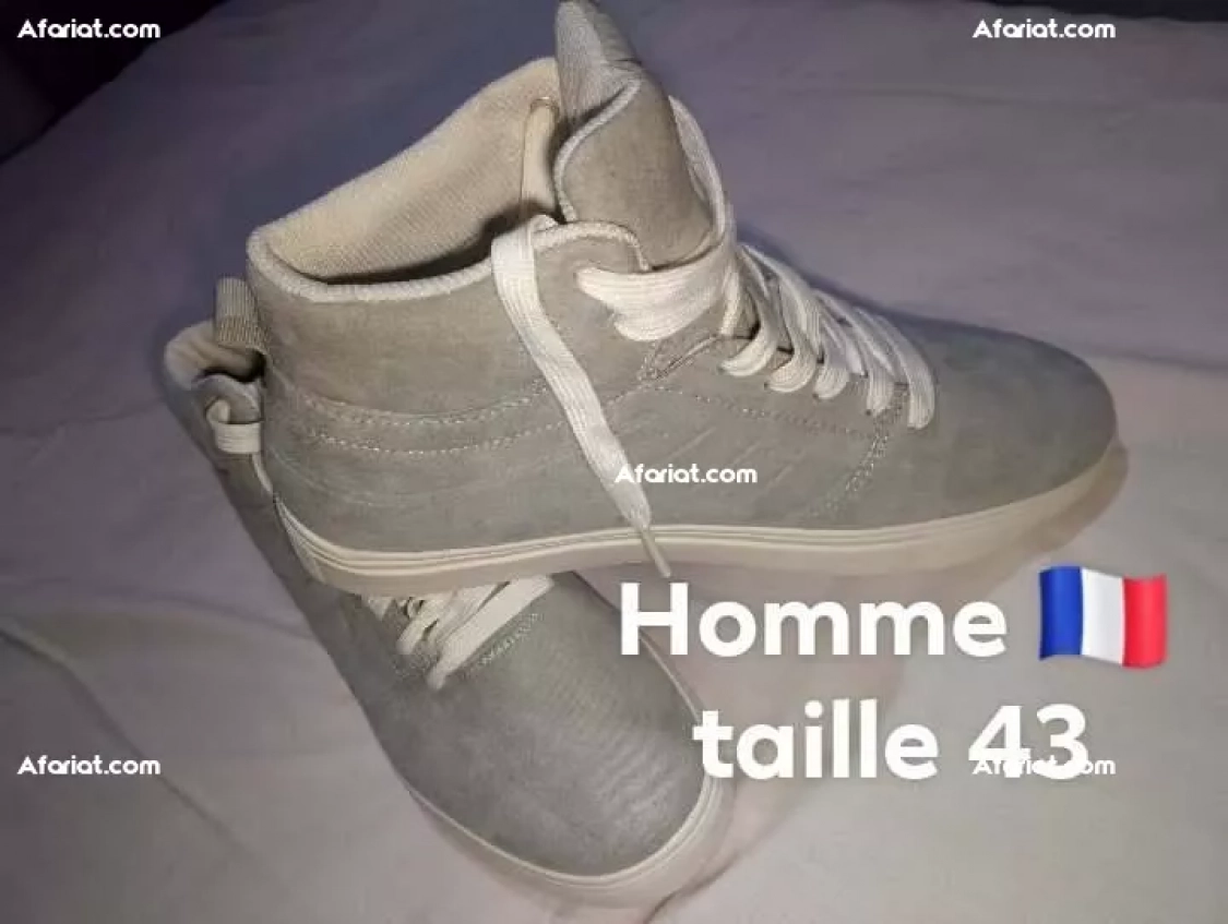 basket Primark taille 43 importé de France homme