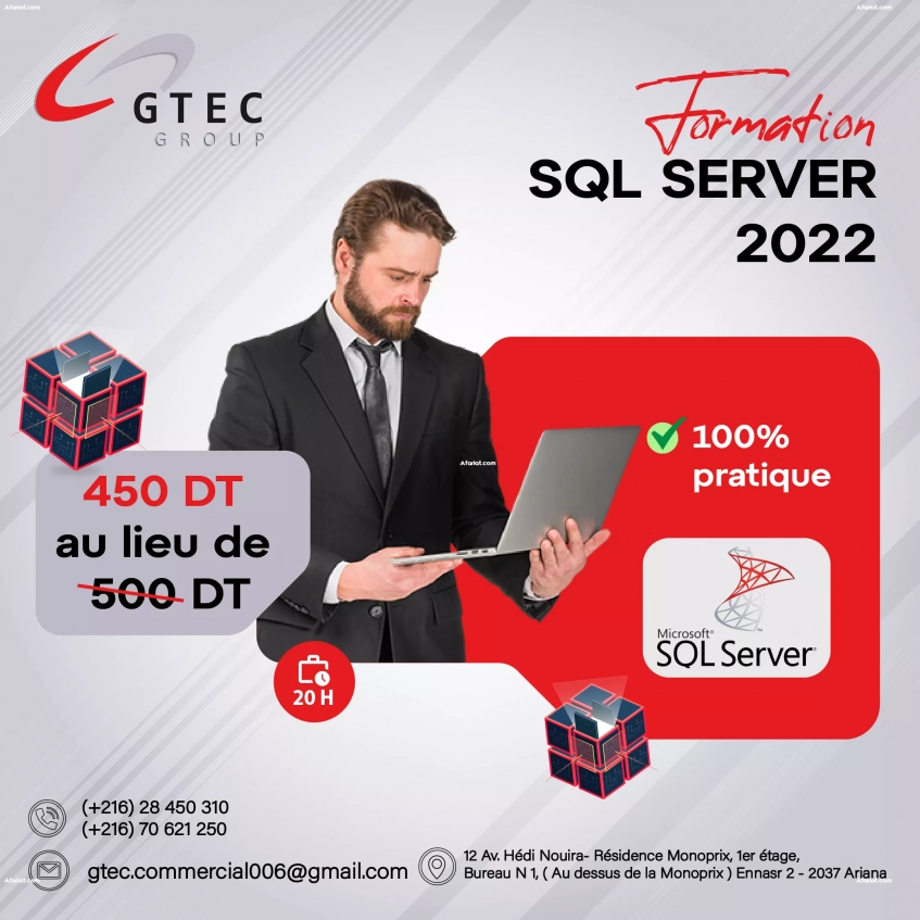 Formation en SQL Server 2022
