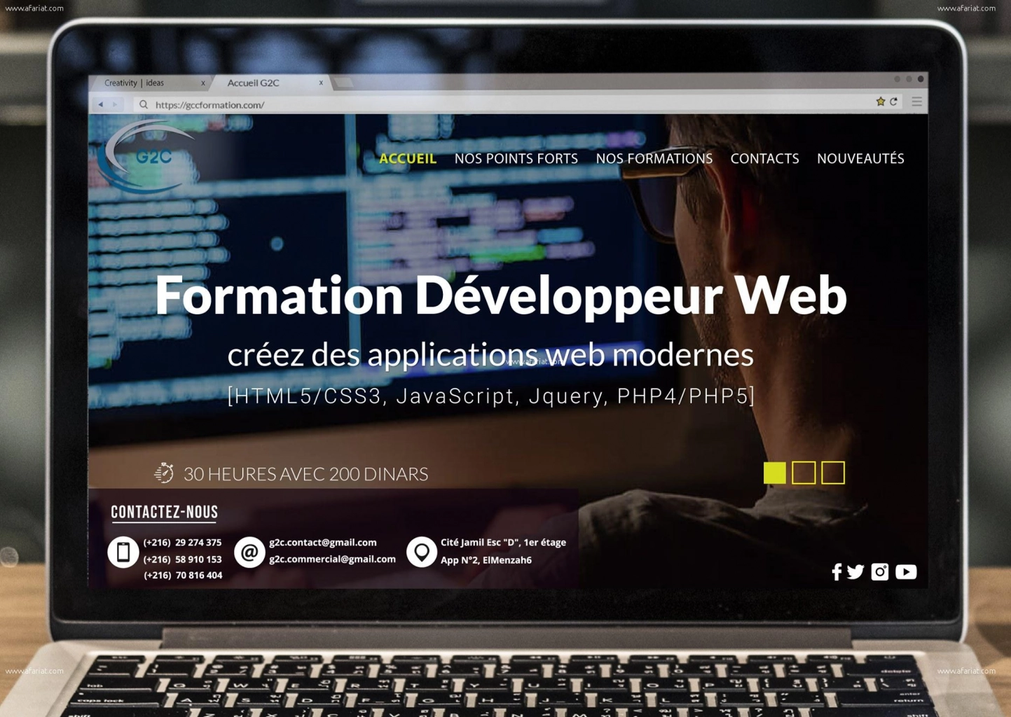 Formation Développement WEB