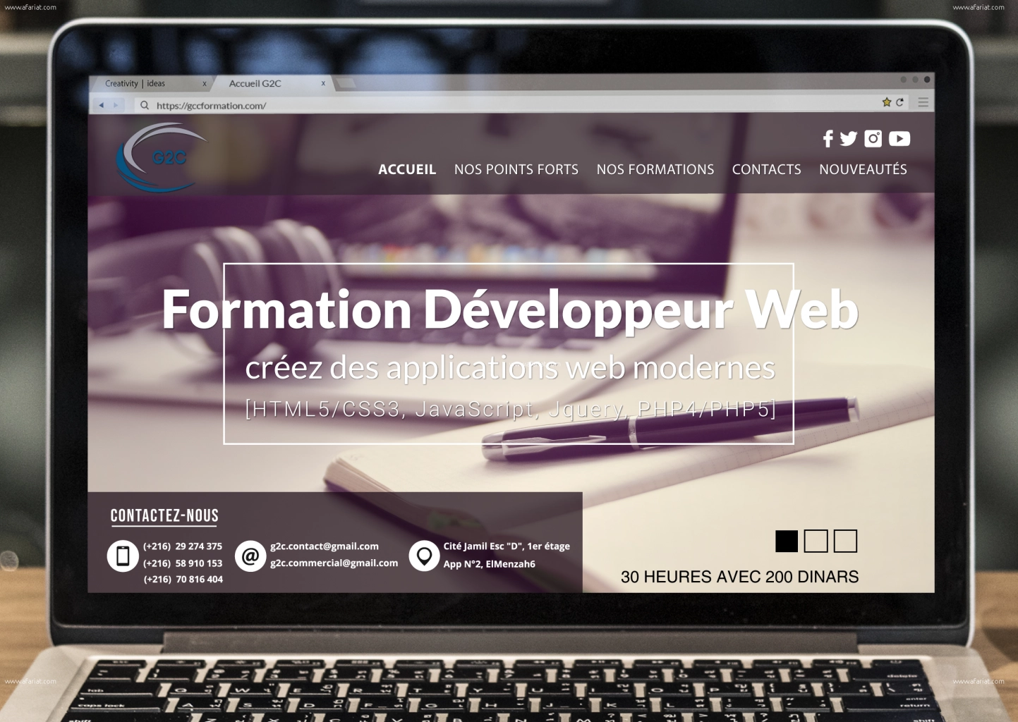 Formation WEB
