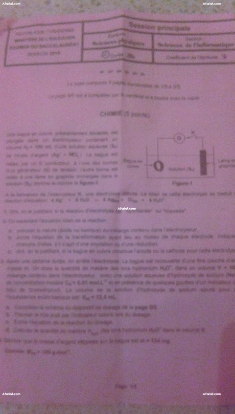 Cours physique/chimie