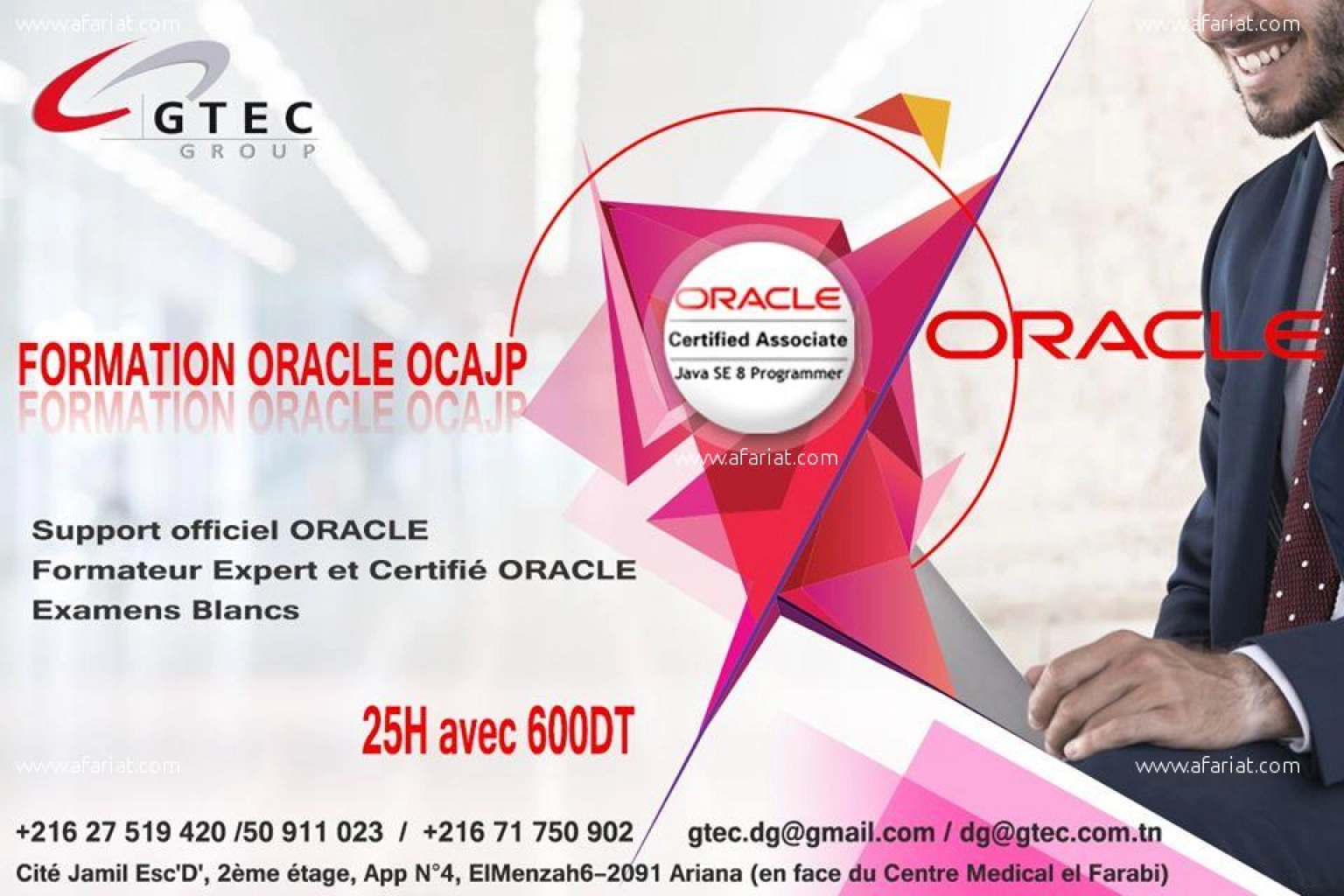 Certification Java Associate SE08