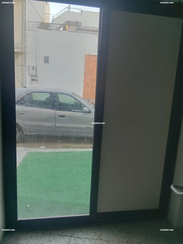 porte en aluminium