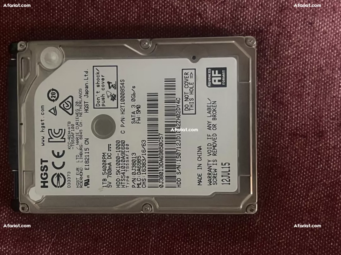 disque dur 1tb pc /ps3/4/xbox360....