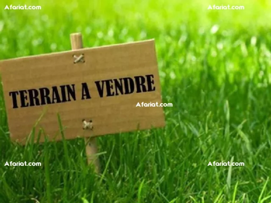 À vendre terrain à Gammarth supérieur